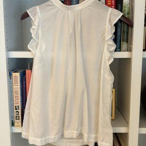 Bella Dahl Sleeveless Ruffle Top